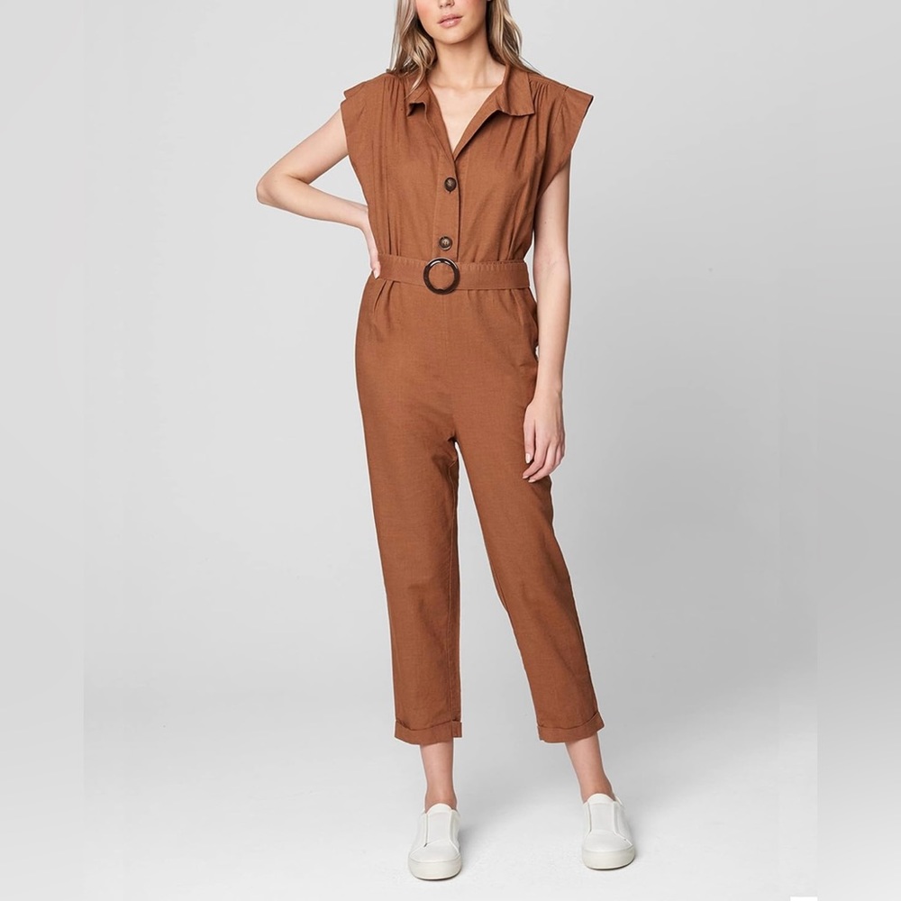 NWT BlankNYC Utility Jumpsuit Sleeveless / Medium
